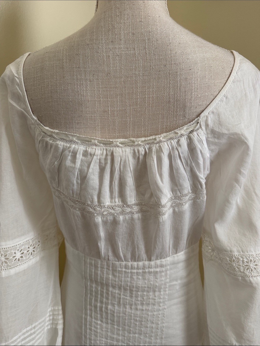 LoveShackFancy  Lace-Trim Dress - Picture 11 of 14